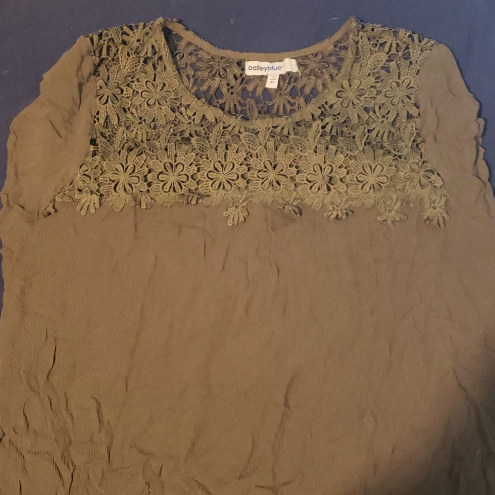 Cute green blouse